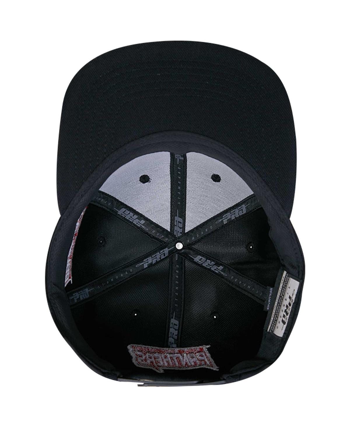 Shop Pro Standard Men's  Black Clark Atlanta Panthers Arch Over Logo Evergreen Snapback Hat