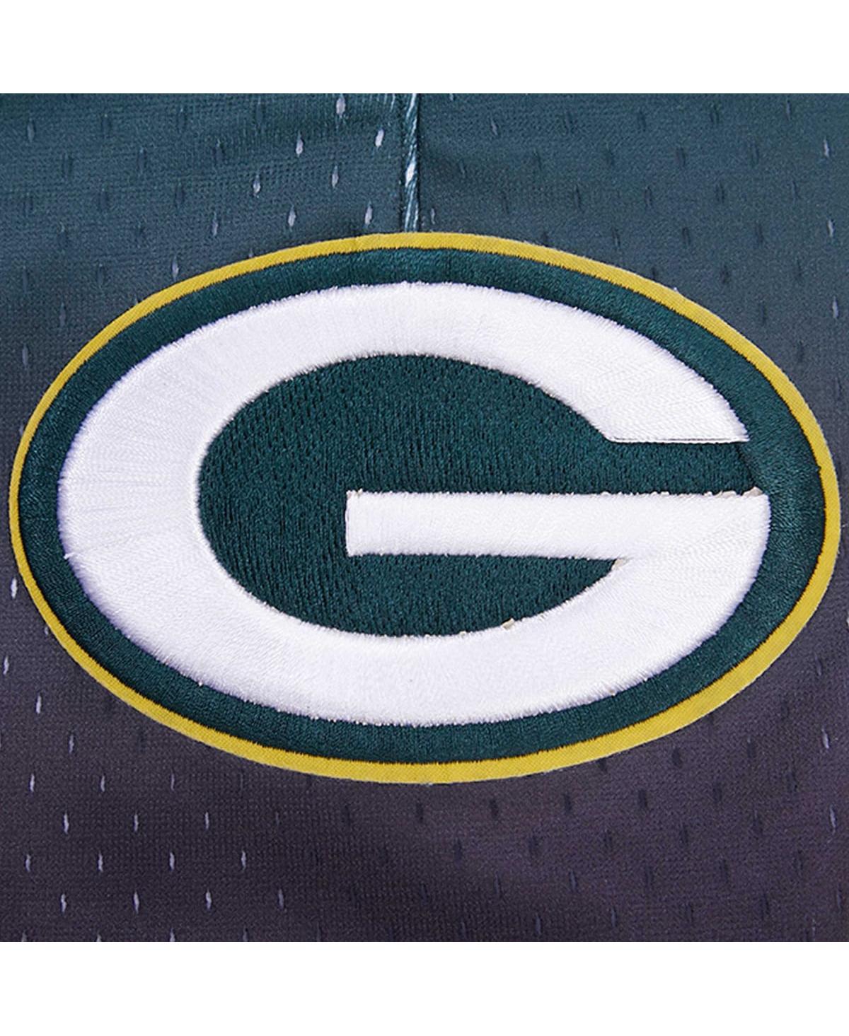 Men's Pro Standard Green Green Bay Packers Ombre Mesh Shorts - Green