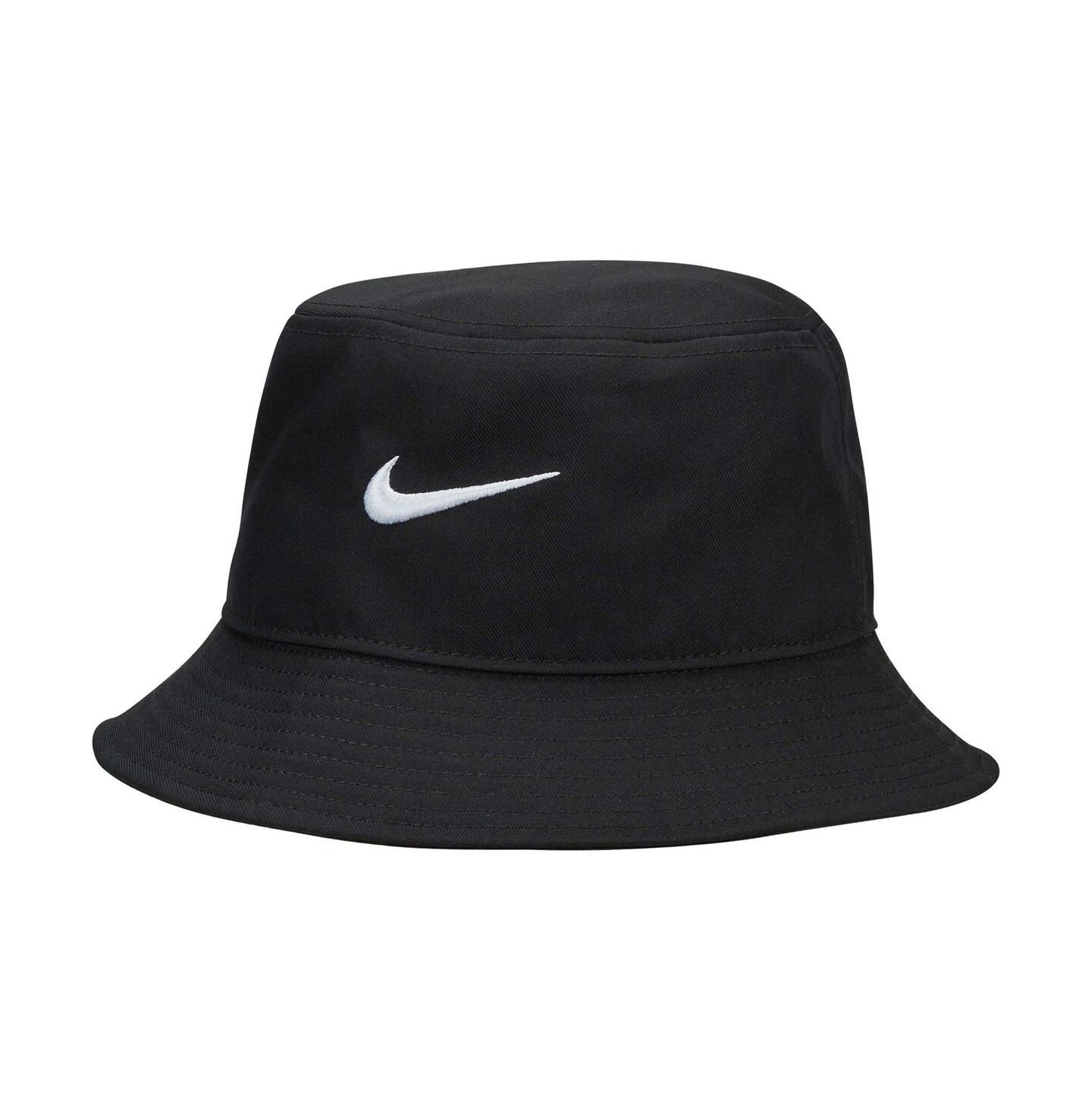 Мужская панама Nike Swoosh Lifestyle Apex Bucket Hat, цвет: Чёрный — фото 1