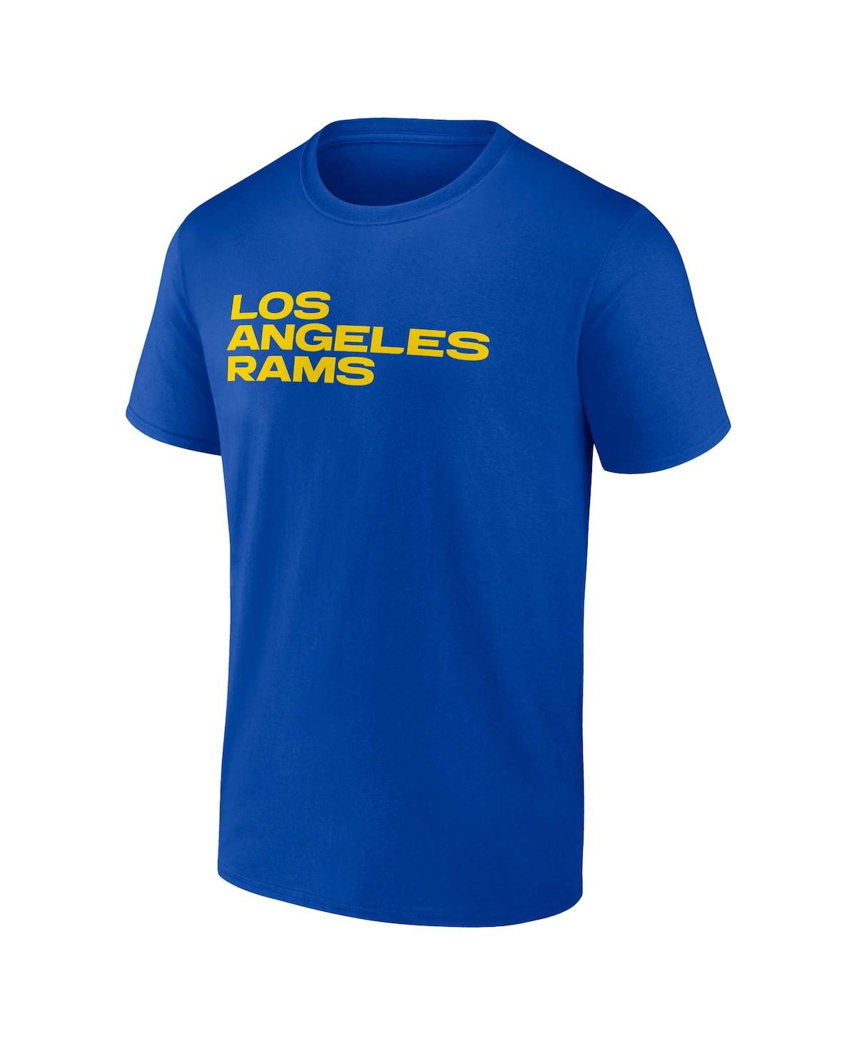 Fanatics Branded  Royal Los Angeles Rams Home Field Advantage T-shirt In Royal