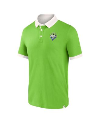 Men's Rave Green Seattle Sounders FC Second Period Polo Shirt