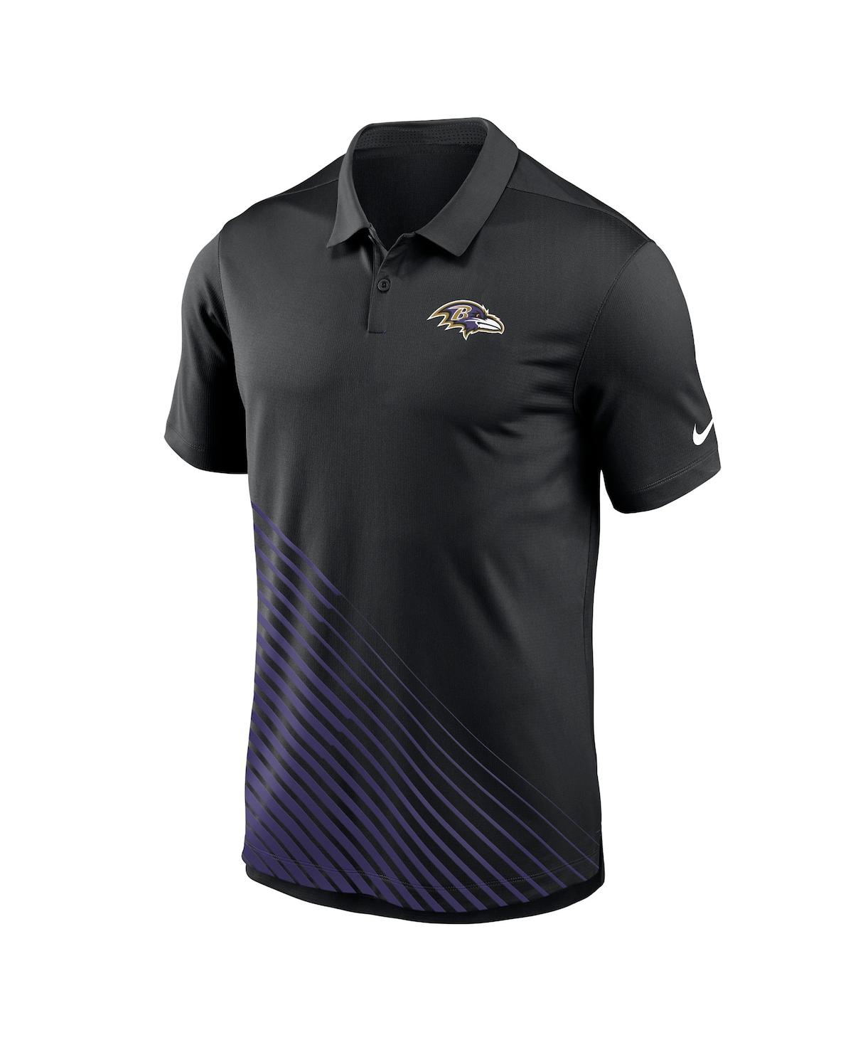 Shop Nike Men's  Black Baltimore Ravens Vapor Performance Polo Shirt