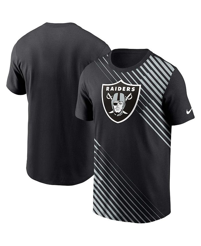 Las Vegas Raiders Nike Yard Line Fashion Asbury T-Shirt - Black