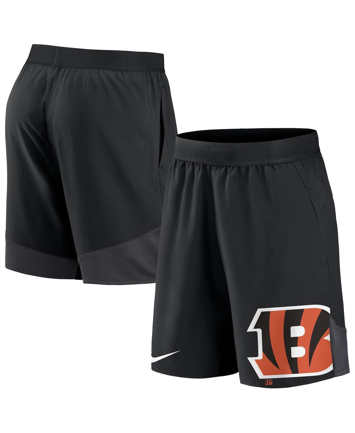 Men's NikeCincinnati Bengals Stretch Performance Shorts - Black