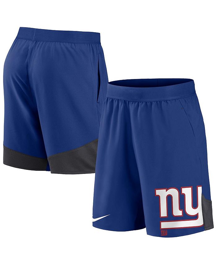 Nike Men's Royal New York Giants Stretch Performance Shorts - Macy's