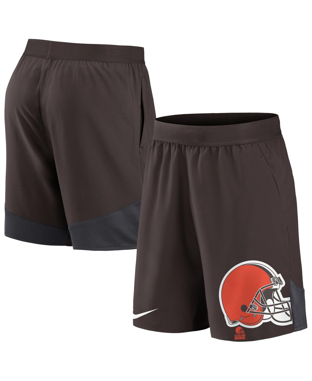 Nike Men's  Brown Cleveland Browns Stretch Performance Shorts