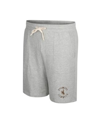 Men's Heather Gray Wyoming Cowboys Love To Hear This Terry Shorts