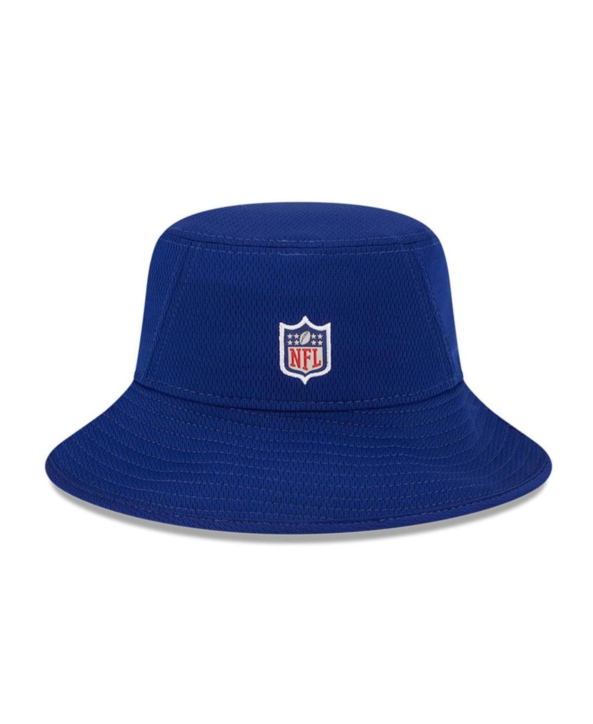 New Era Men's  Royal Shield Merchandise 2023 Nfl Training Camp Stretch Bucket Hat In Royal