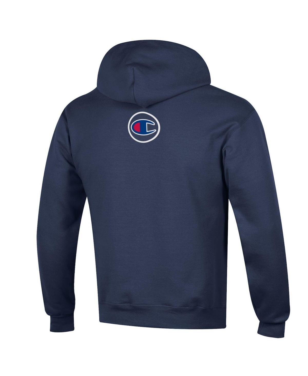 Shop Champion Men's And Women's  Navy Nba 2k League In-game Logo Powerblend Pullover Hoodie