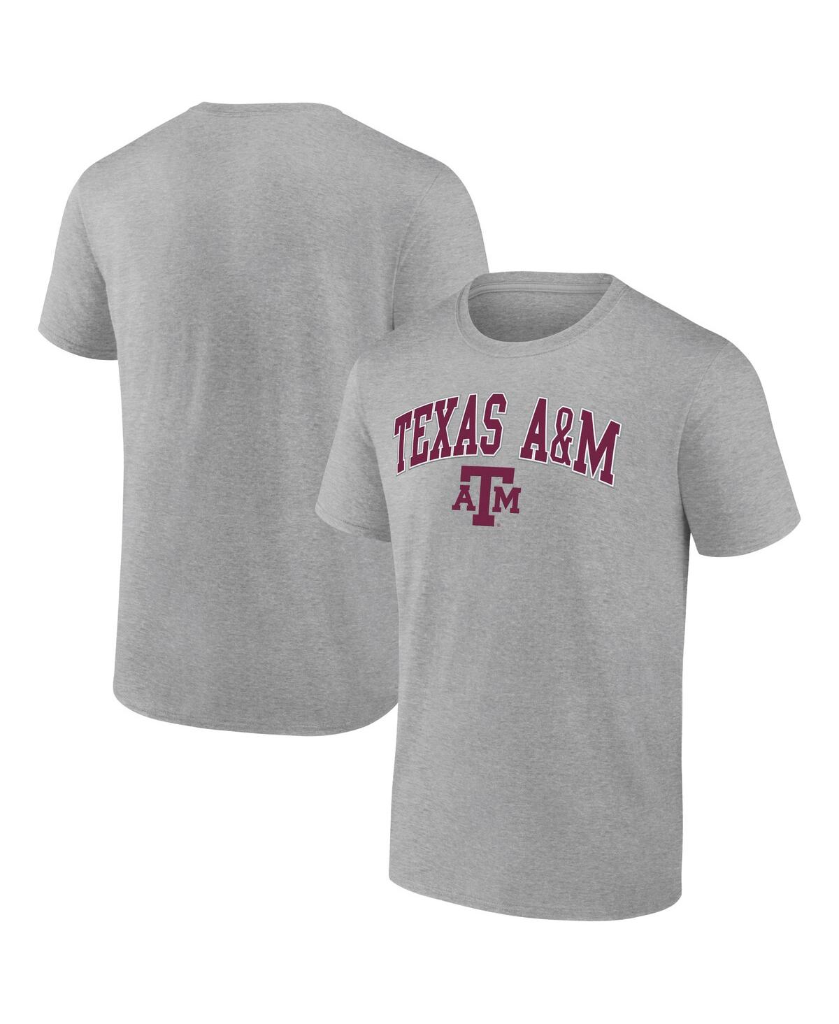 Fanatics Men's  Gray Texas A&m Aggies Campus T-shirt