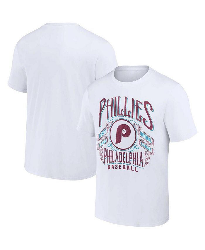 Nike Men's Philadelphia Phillies Blue Logo Franchise Polo T-Shirt