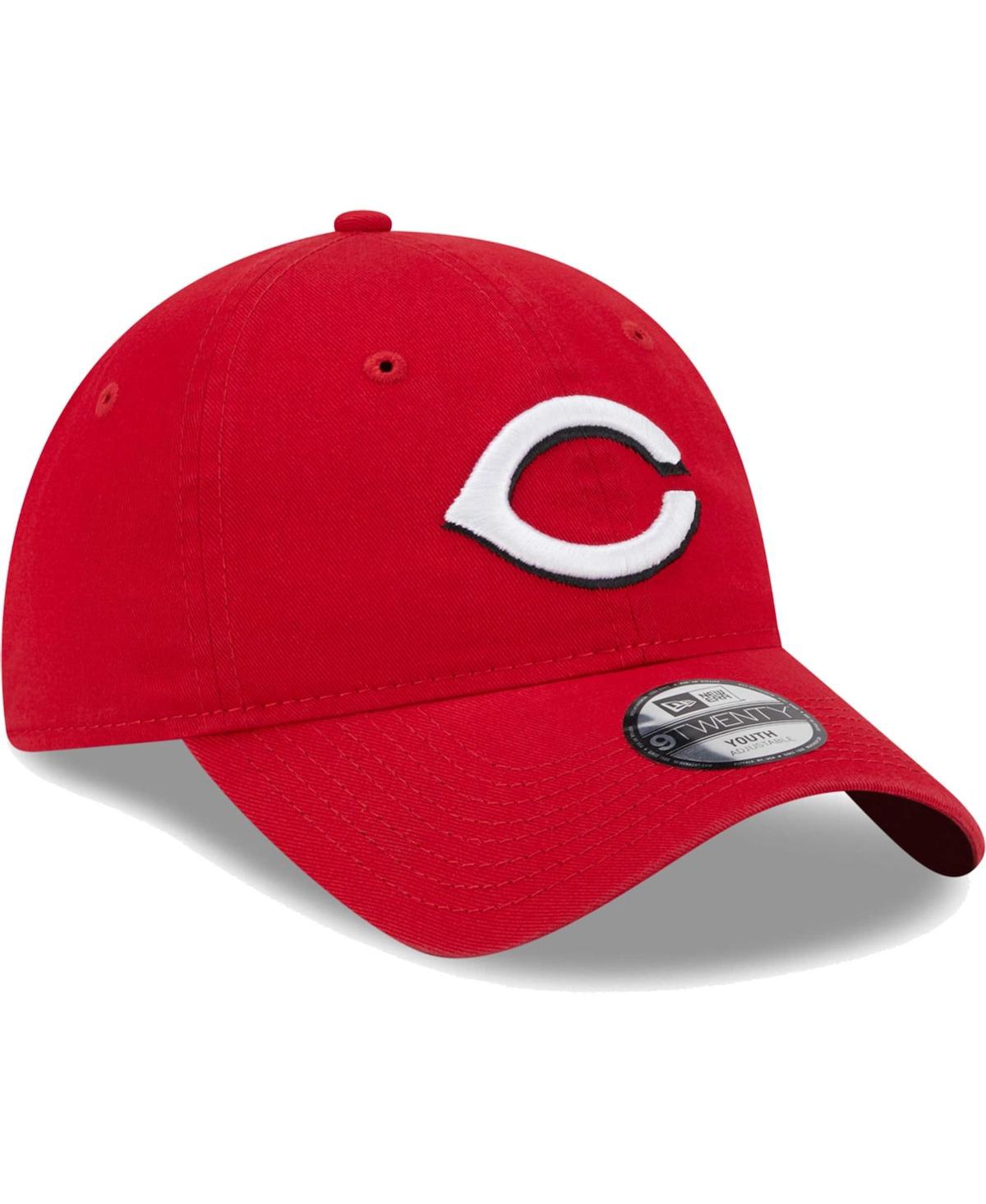 Shop New Era Little Boys And Girls  Red Cincinnati Reds Team 9twenty Adjustable Hat