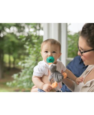 Baby 0 to 6m Pacifier - Grey Penguin