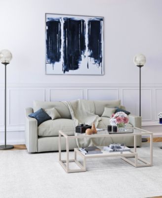 Oula 66" Glass Shade Tall Floor Lamp