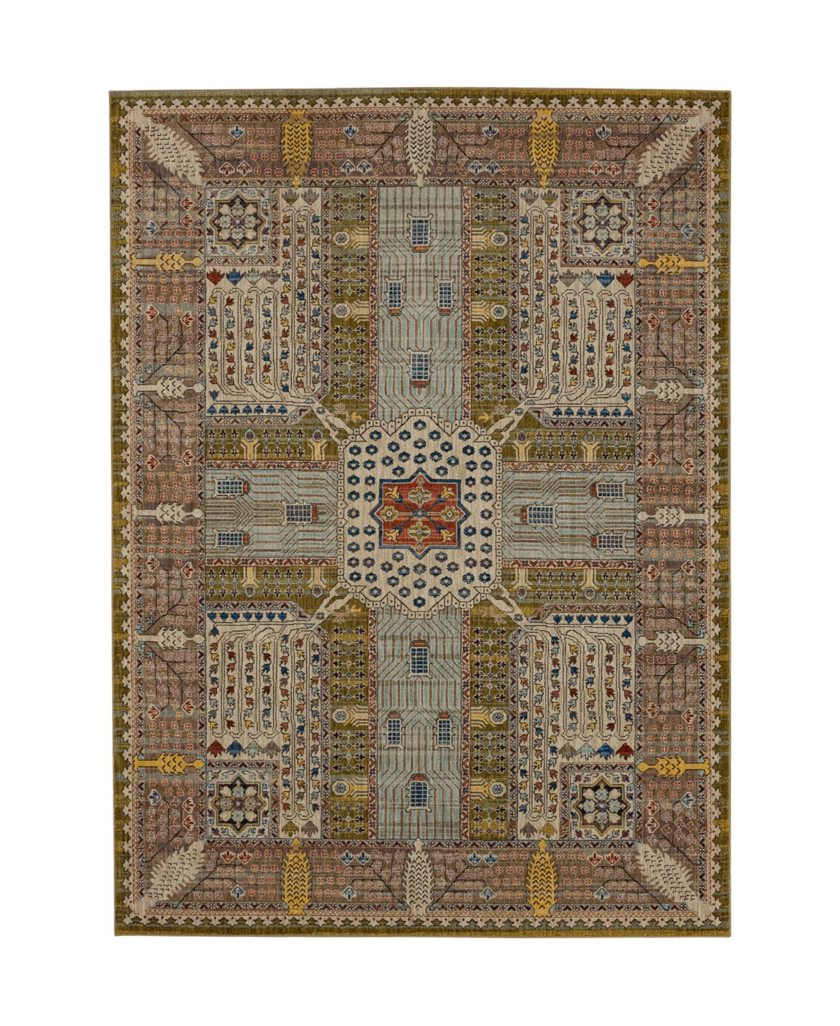 Karastan Pandora Avarice 9'6in x 12'11in Area Rug - Beige