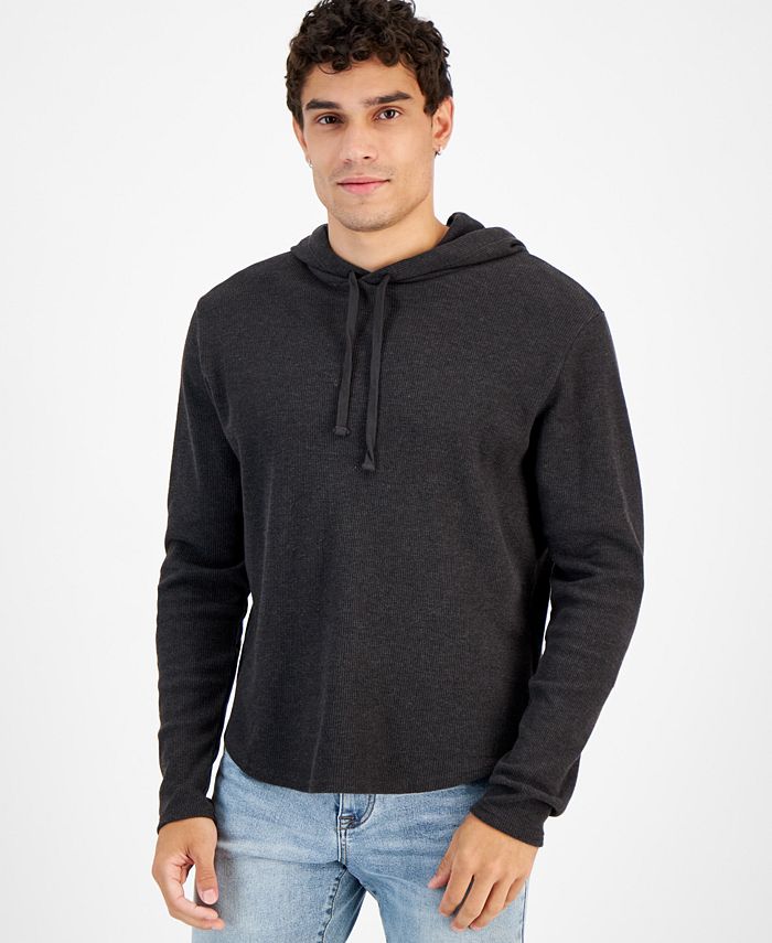 And Now This Men's Waffle-Knit Pullover Hoodie, Created for Macy's - Macy's