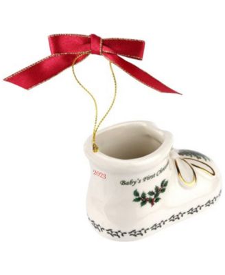 Spode - Christmas Tree Baby's First Ornament 2023