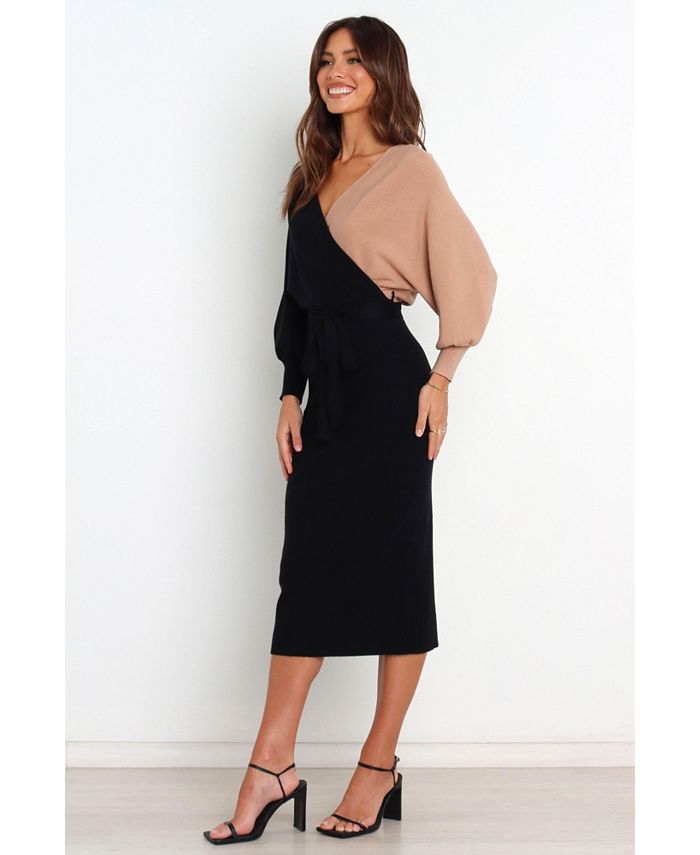 White Dress For Women Petal & Pup Women's Lauren Dress - Lace Overlay Midi  Dress With Back Zipper Womens Cocktail Dress