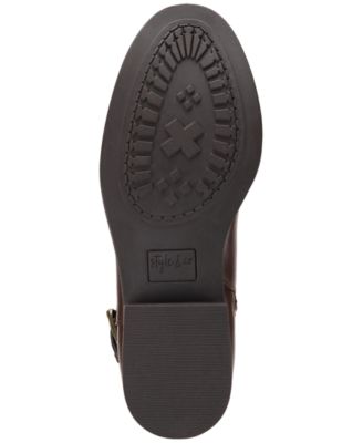 Women's Maliaa Buckled Riding Boots, Created for Macy's