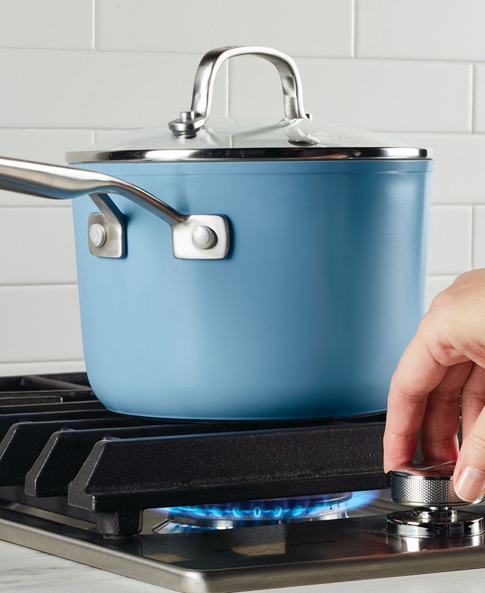 KitchenAid Hard Anodized Ceramic Nonstick 3 Quart Saucepan Macy's