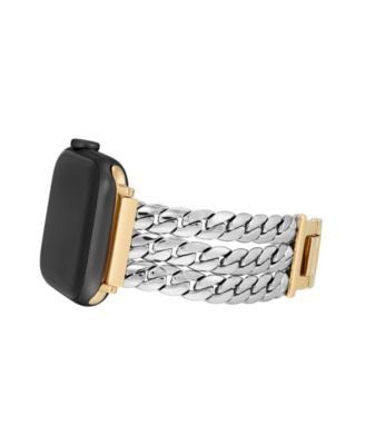 Women's Multi Chain  Alloy Metal Link Band designed for Apple Watch&reg; 42mm (Series 10) & 38/40/41mm