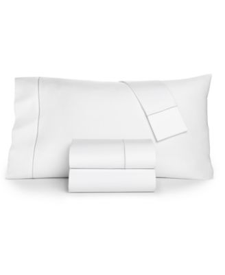 Solid Hem 550 Thread Count 100% Cotton Sheet Set, Exclusively at Macy's