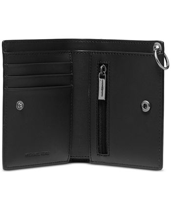 Men s Zip Billfold Logo Wallet Chain