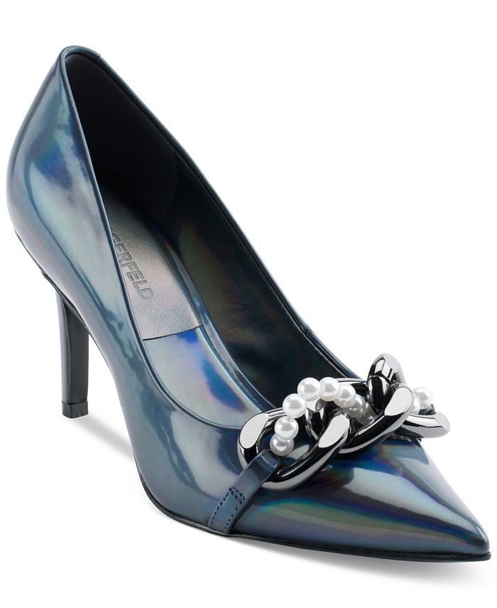 Karl lagerfeld shoes heels hot sale