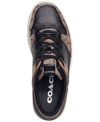 COACH Men's C201 Signature Coated Canvas Sneakers | Dillard's