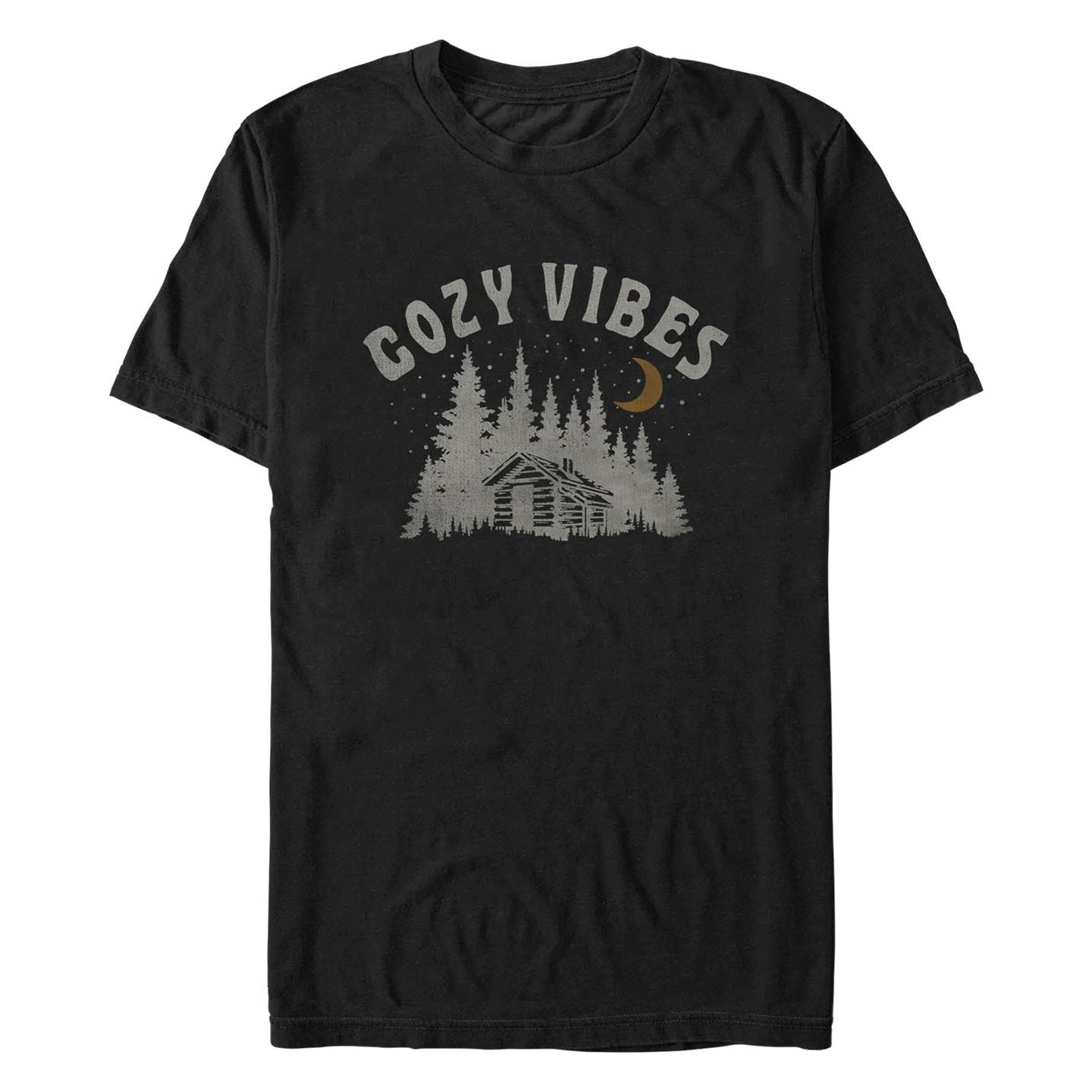 Мужская футболка Fifth Sun Cozy Vibes Short Sleeves, цвет: Чёрный — фото 1