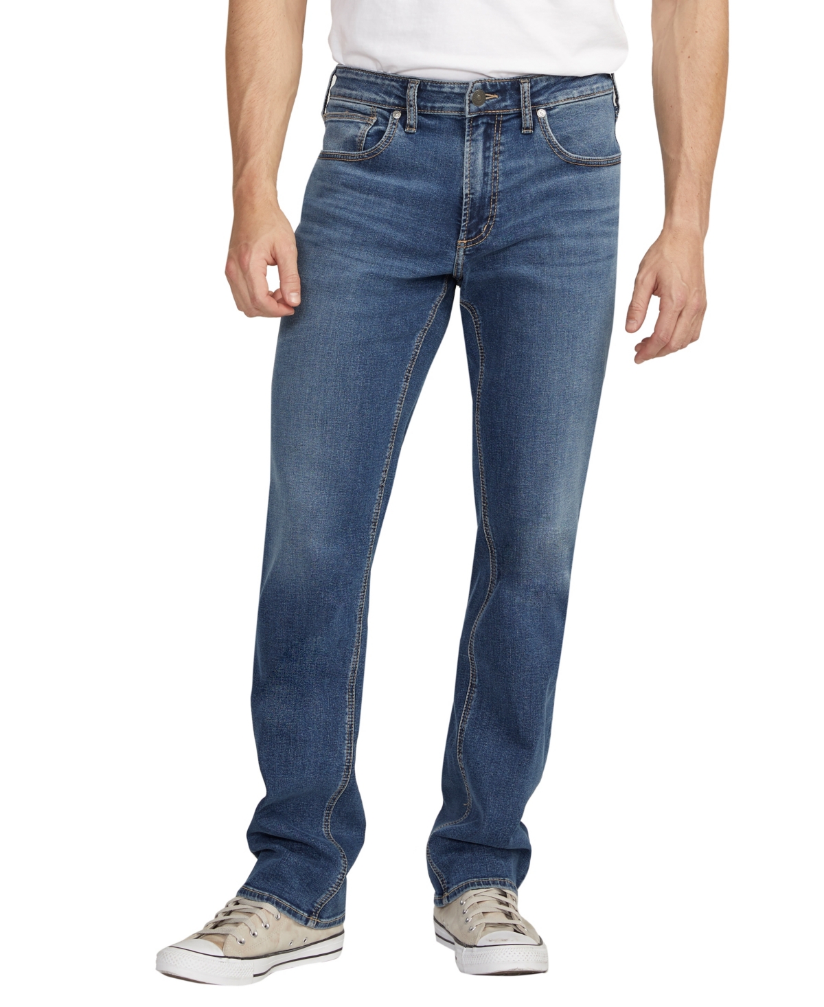 Silver Jeans Co. Men's Grayson Classic Fit Straight Leg Jeans In Indigo