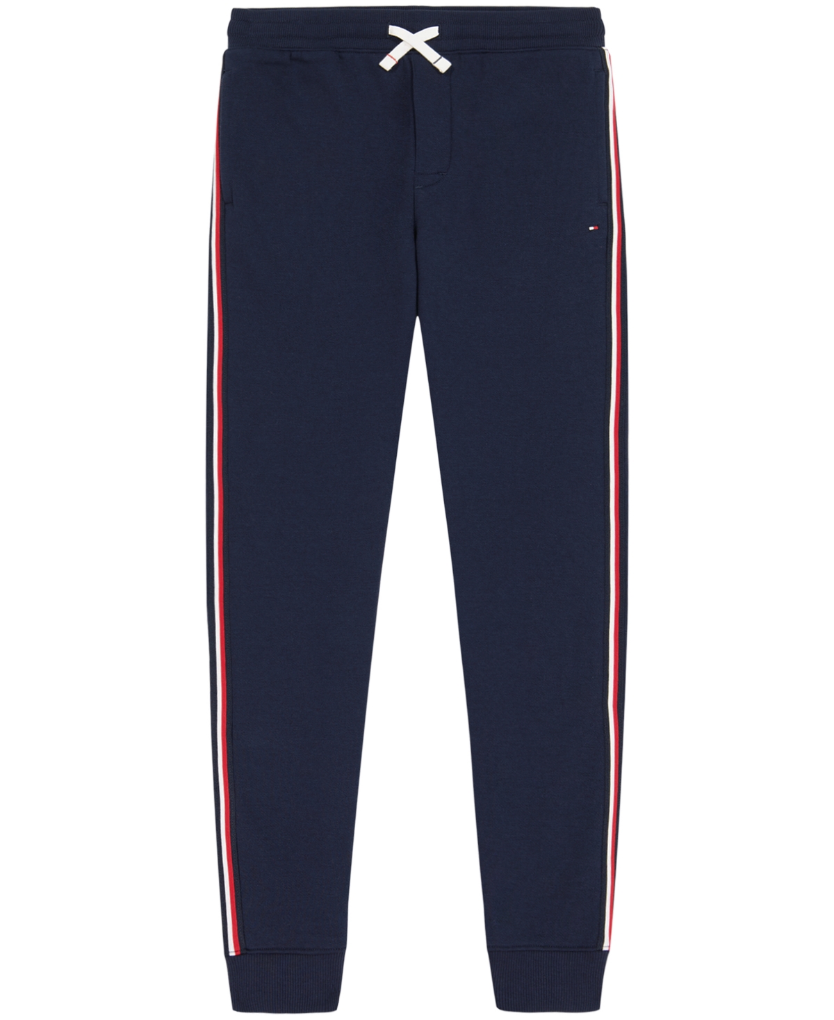 Tommy Hilfiger Kids' Toddler Boys Signature Tape Drawstring Joggers In Navy Blazer