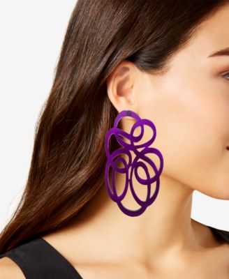 Tatiana Swirl Drop Earrings