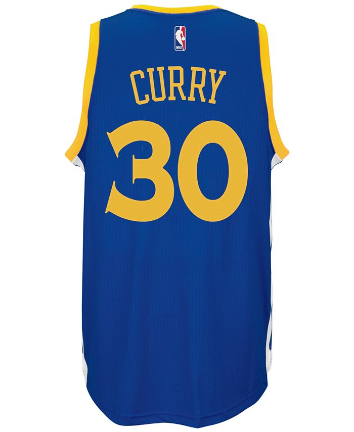 adidas Men's Stephen Curry Golden State Warriors Swingman Jersey - Macy's