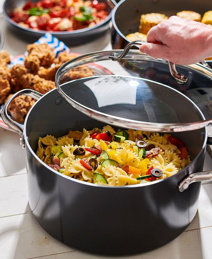 GreenPan Valencia Pro Hard Anodized Ceramic Nonstick 22 Piece Cookware