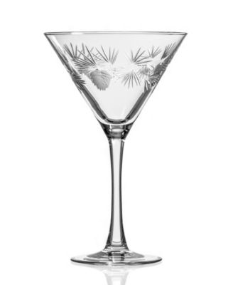 Icy Pine Martini Glass 10oz - Set of 4 Glasses