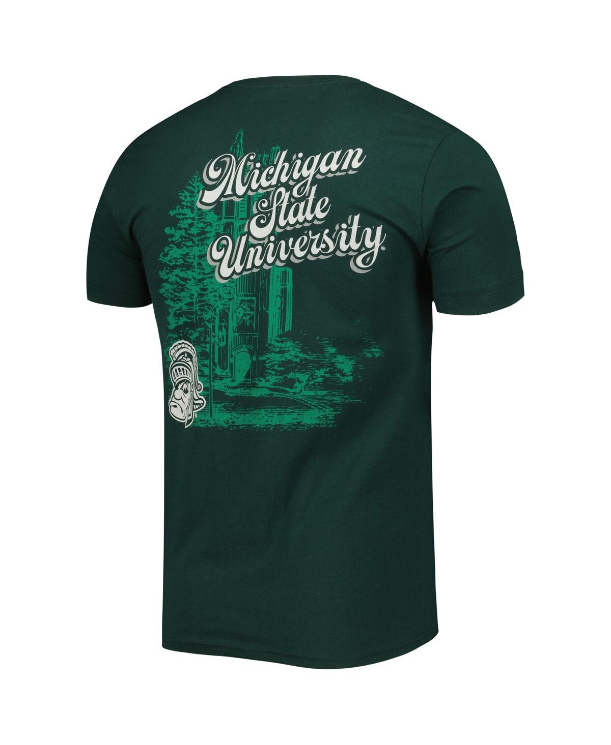 Men'sMichigan State Spartans Vault Premium T-shirt - Green