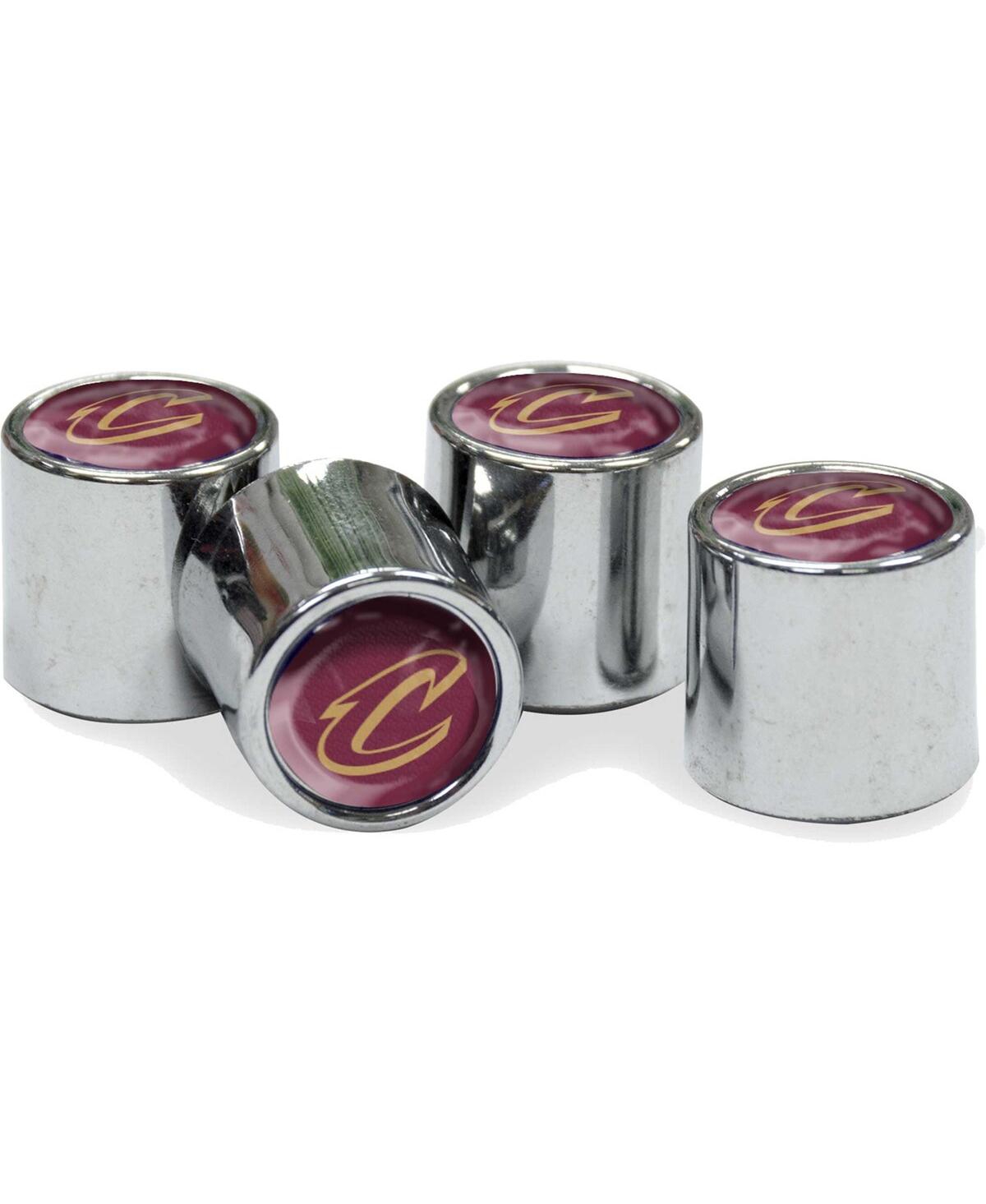 Wincraft Cleveland Cavaliers Mvp Valve Stem Covers In Gray