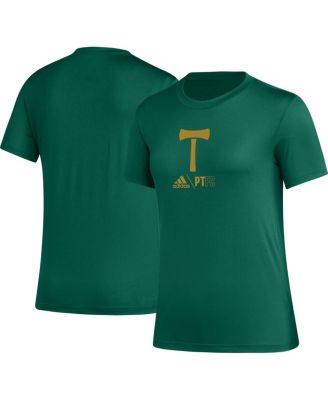 Women's Green Portland Timbers AEROREADY Club Icon T-shirt
