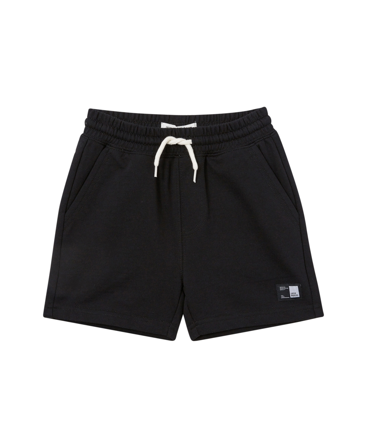 Cotton On Little Boys Henry Slouch Shorts In Black Core