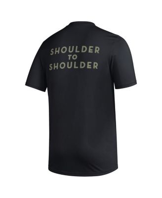 Men's Black LAFC Team Jersey Hook AEROREADY T-shirt