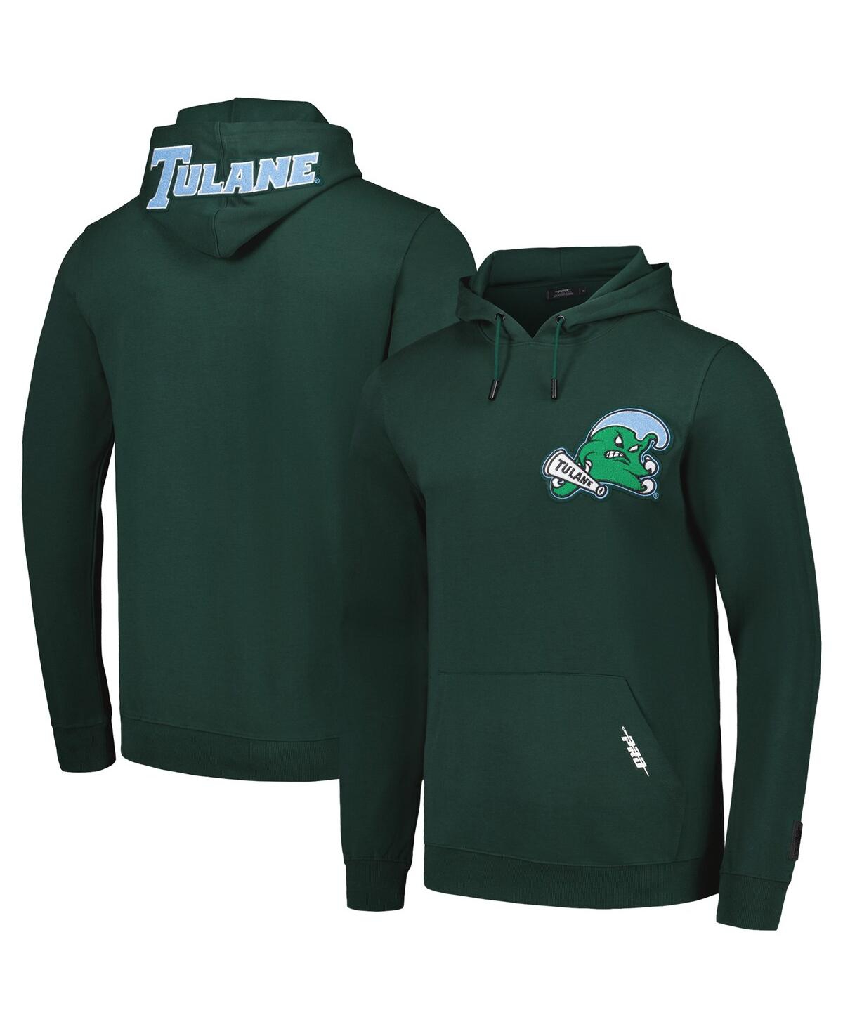 Men's Pro StandardTulaneWave Classic Pullover Hoodie - Green