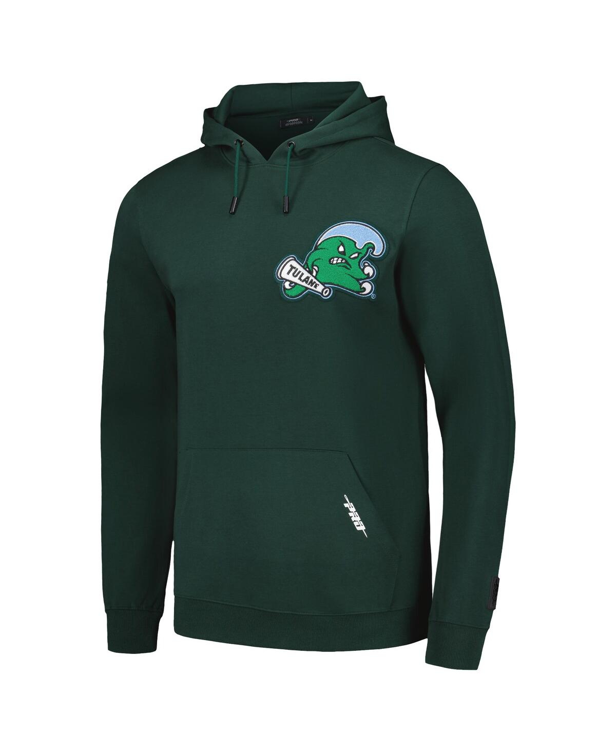 Men's Pro StandardTulaneWave Classic Pullover Hoodie - Green