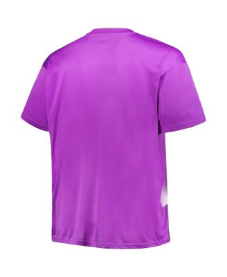 Men's Purple Los Angeles Lakers Big and Tall Sublimated T-shirt