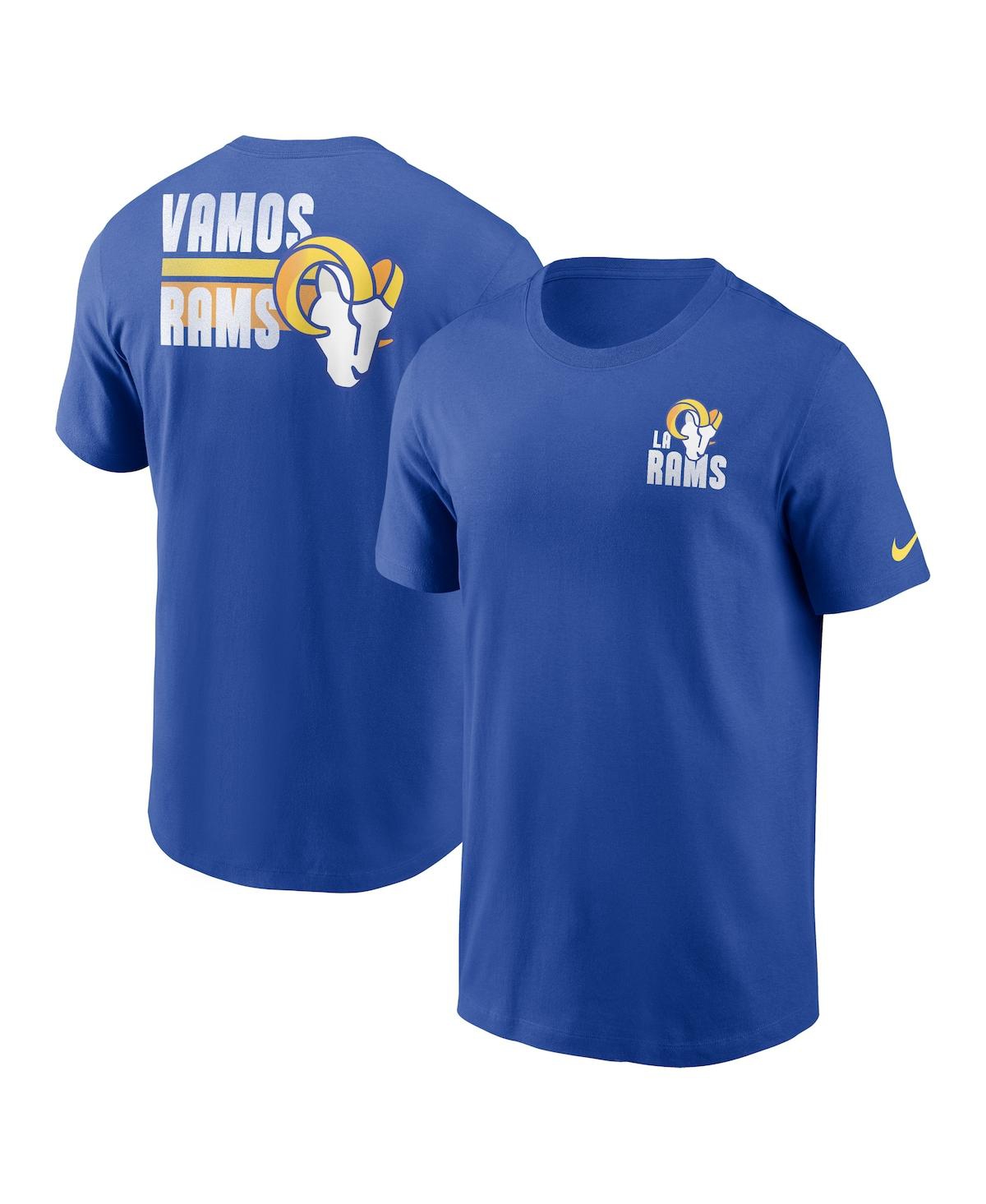 Men's NikeLos Angeles Rams Blitz Essential T-shirt - Royal