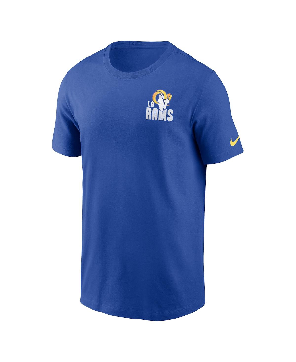 Men's NikeLos Angeles Rams Blitz Essential T-shirt - Royal