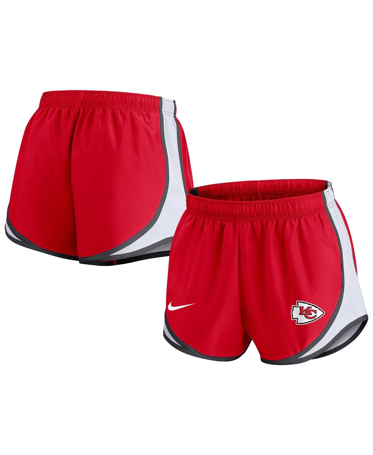 Nike Women's  Red Kansas City Chiefs Plus Size Tempo Shorts