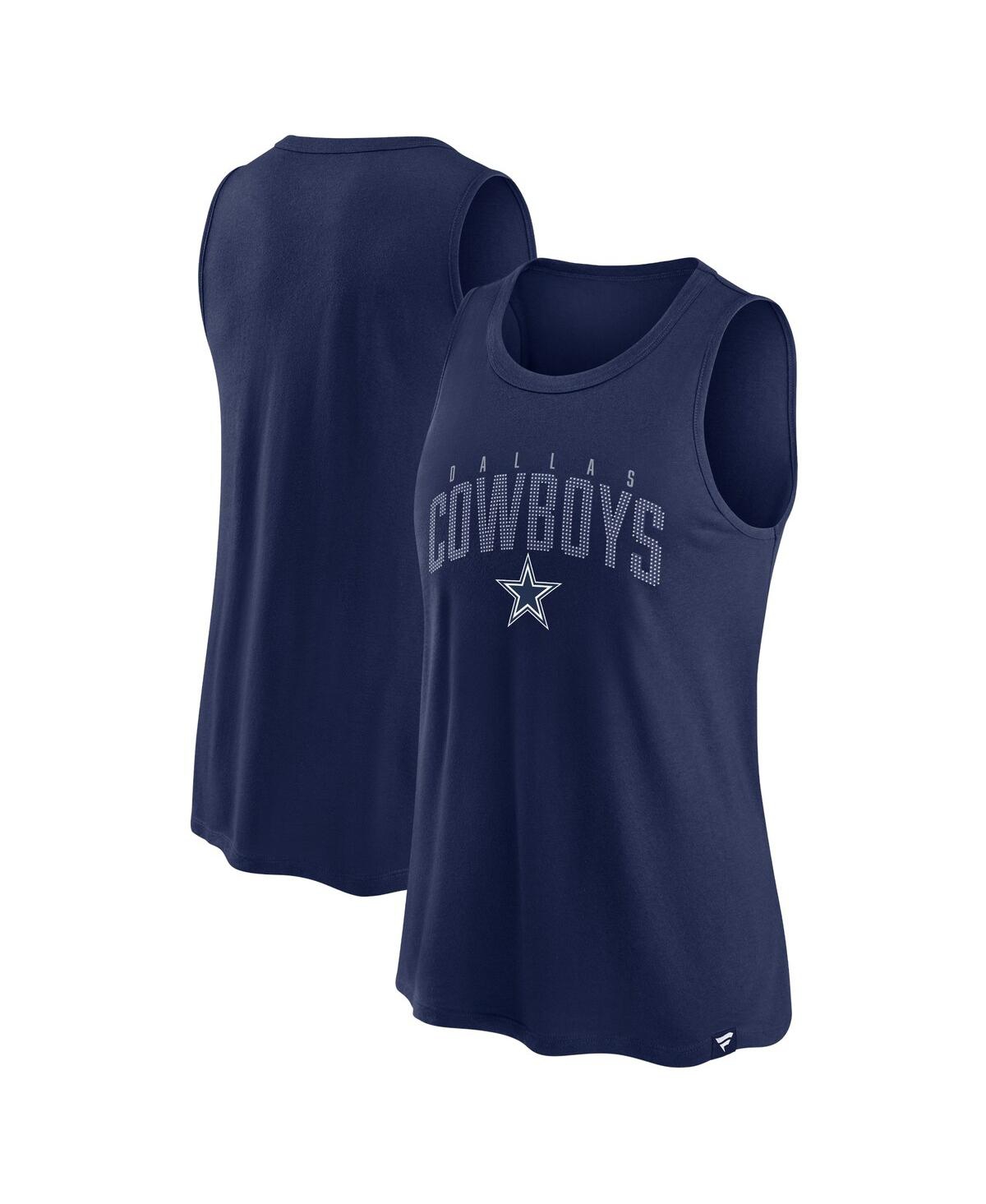 Fanatics Women's  Navy Dallas Cowboys Classic Rhine Tank Top In Navy