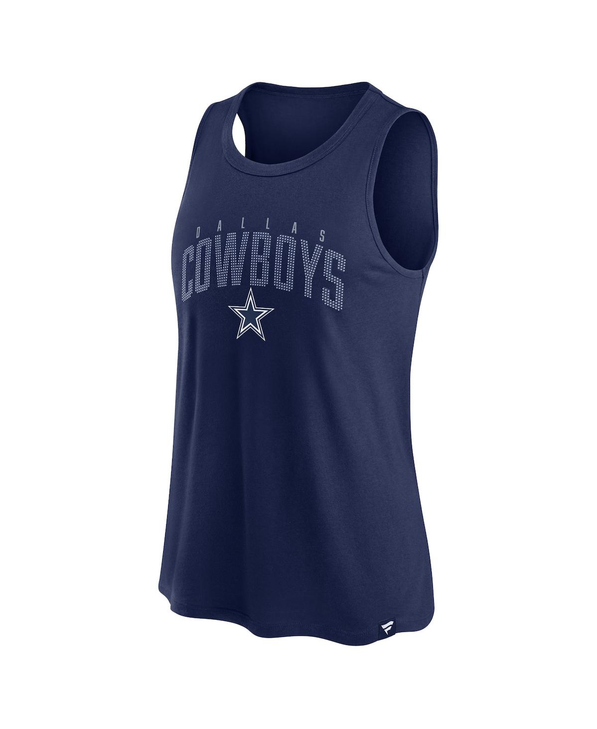 Fanatics Women's  Navy Dallas Cowboys Classic Rhine Tank Top In Navy