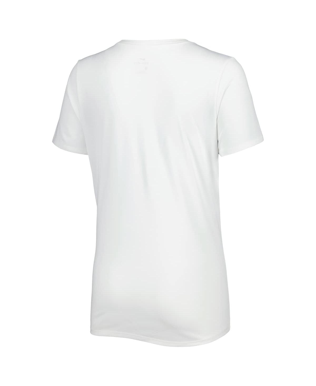 Shop Nike Women's  White Canada Soccer Legend Performance T-shirt